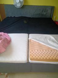 Manželka postel
