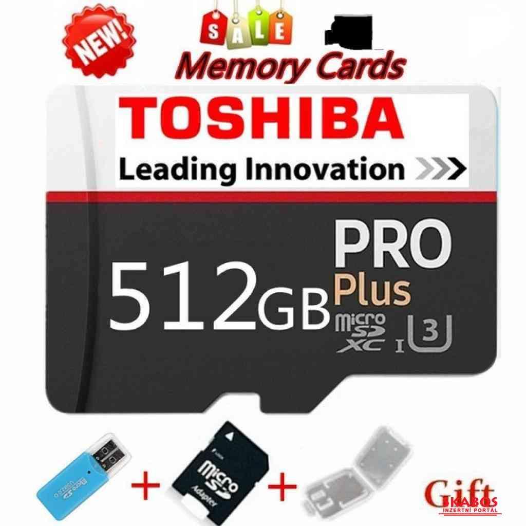 Paměťové karty Micro sdxc/hc 512 GB 1/2