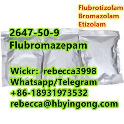 best price CAS 2647-50-9 Flubromazepam (1663924471/20)