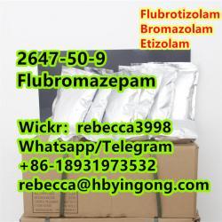 best price CAS 2647-50-9 Flubromazepam (1663924472/20)