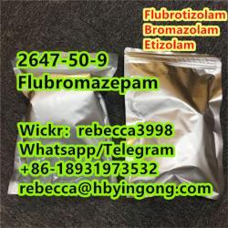 best price CAS 2647-50-9 Flubromazepam (1663924474/20)