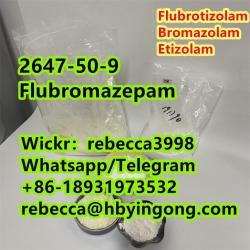 best price CAS 2647-50-9 Flubromazepam (1663924476/20)