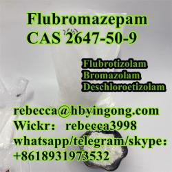 best price CAS 2647-50-9 Flubromazepam (1663924487/20)