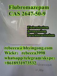 best price CAS 2647-50-9 Flubromazepam (1663924490/20)