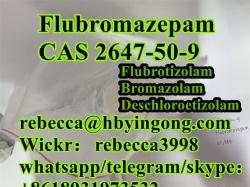 best price CAS 2647-50-9 Flubromazepam (1663924491/20)