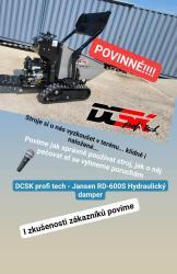 DCSK profi tech - Hydraulický sklápěč Jansen RD-600S (1696259812/4)
